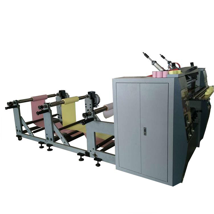 Rebobineuse-découpeuse de rouleaux de papier NCR à 3 plis, PPD-3PLY900