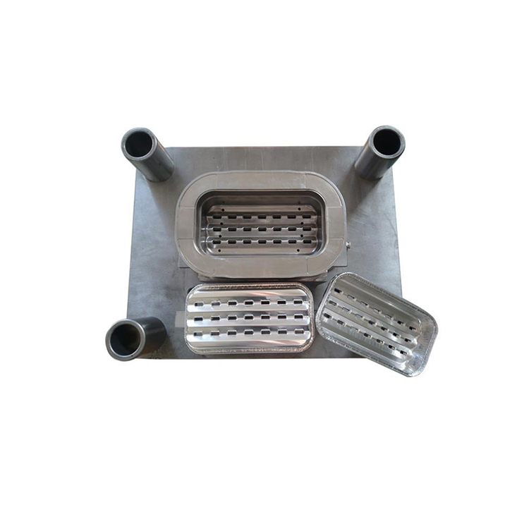 Moule de récipient de papier d'aluminium pour des plaques de gril de plateau de BBQ, PPD-M