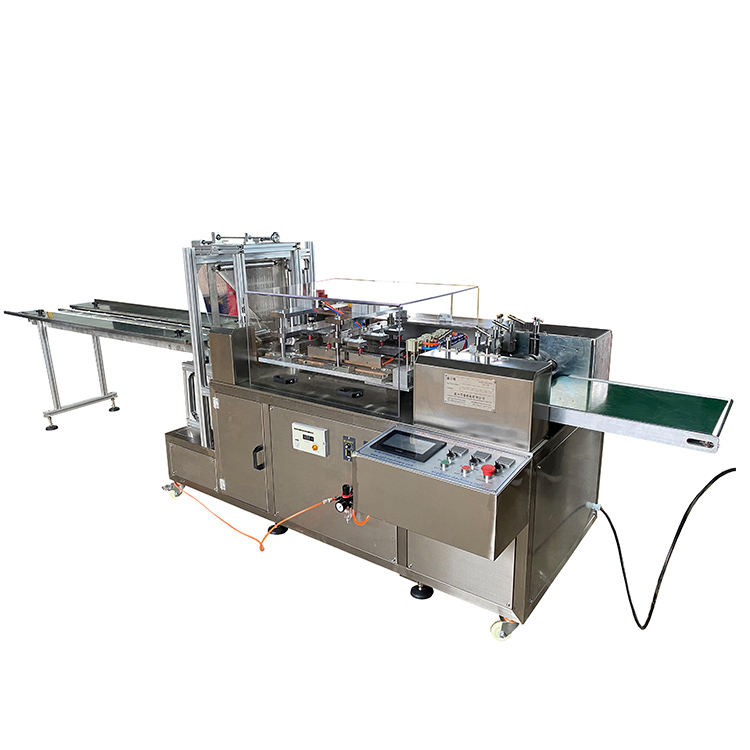 Machine d'emballage de masque médical jetable à quatre côtés, PPD-DMMP350