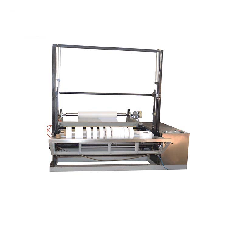 Machine de rembobinage de refendage de rouleaux de tissus non tissés à couteau pneumatique, PPD-PNSR