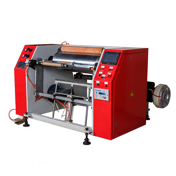 Semi Auto Aluminum Foil Cling Film Rewinder, PPD-SAAC600