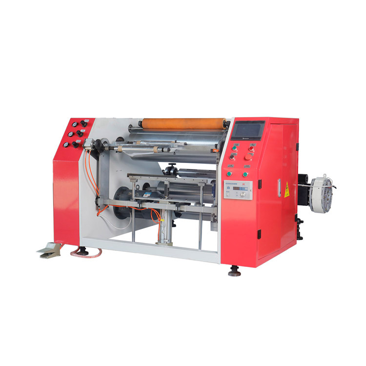 Machine de rebobinage semi-automatique de papier d'aluminium, PPD-AAFC600