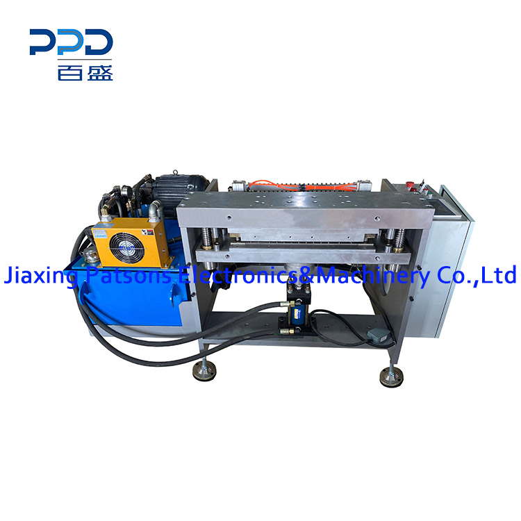 Máquina semiautomática de fijación de hojas de metal para hojas de sierra, PPD-SSAB450