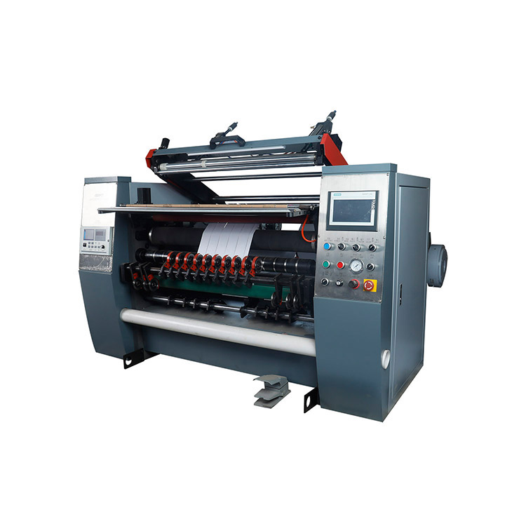 Machine automatique de refendage et de rembobinage de rouleaux thermiques, PPD RW500