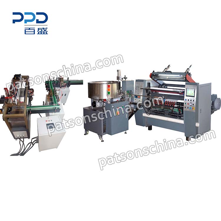 Автоматическая линия упаковки рулонов бумаги для кассовых аппаратов, PPD-290