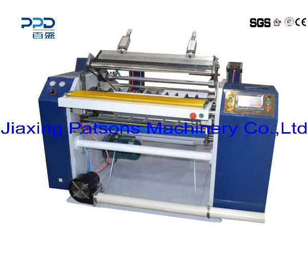 Máquina automática rebobinadora cortadora de rollos de caja registradora, PPD-CRRS