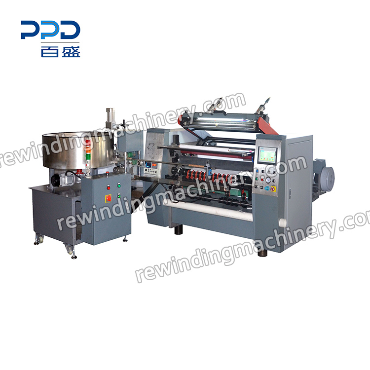 Rebobinador cortador de rolo de papel para caixa registradora, PPD-Y800