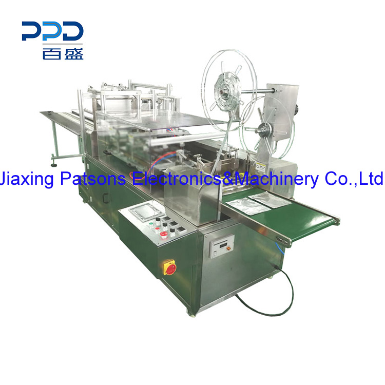 Машина для упаковки рулонов морских водорослей на гриле с четырех сторон, PPD-GSRP60