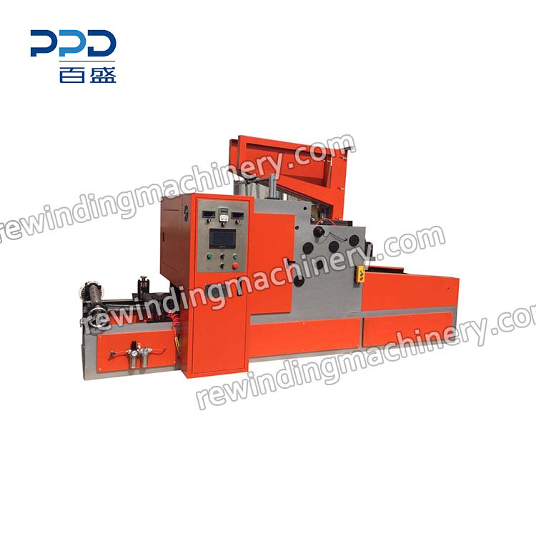 Máquina rebobinadora de papel de silicona para hornear completamente automática, PPD-BPR450