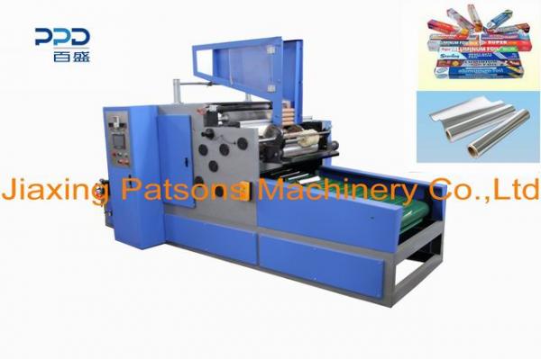 Machine de rembobinage de papier d'aluminium entièrement automatique, PPD-AAR450