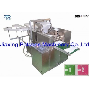 Machine de fabrication de lingettes nettoyantes pour écran entièrement automatique, PPD-SCW