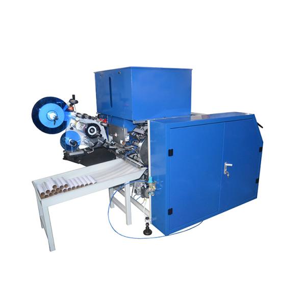 Automatic 5 Turret Food Cling Film Perforation Labelling Rewinding Machinery