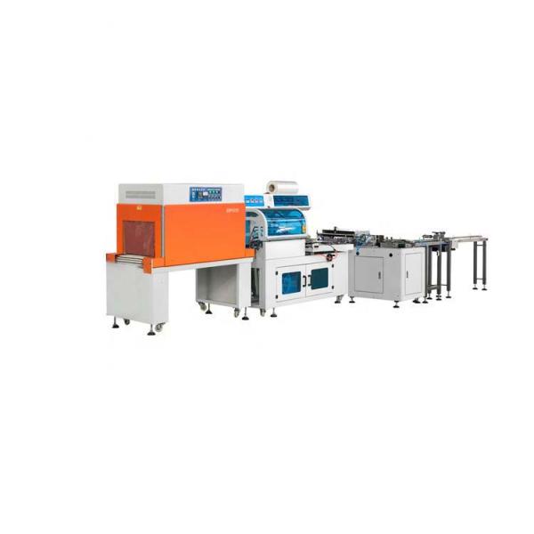 Machine d'emballage rétractable automatique de rouleaux de billets
