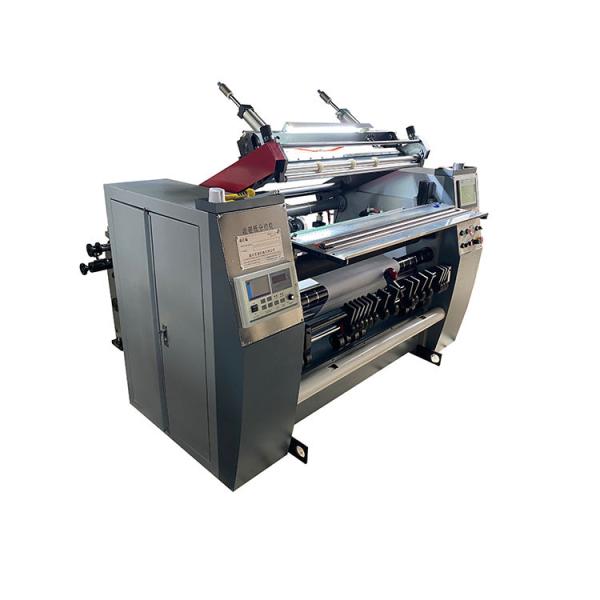 เครื่องม้วนกระดาษอาหาร Slitter Rewinder