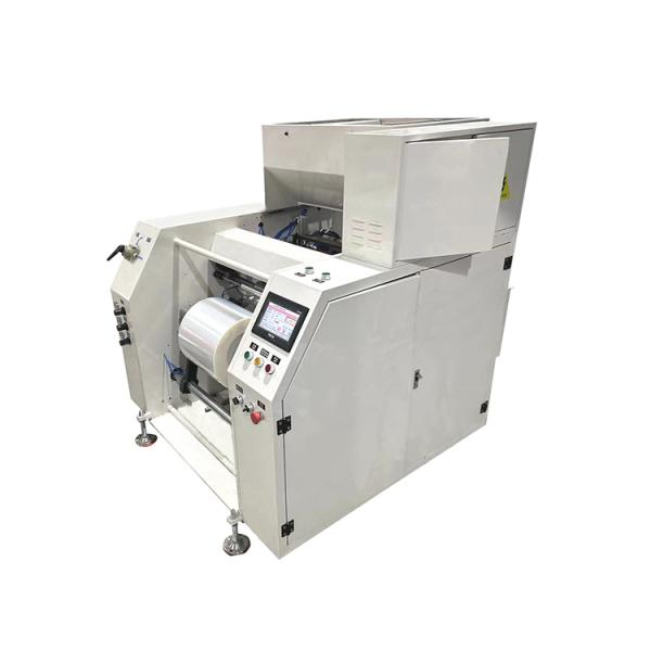 Full Servo Controlled Automatic 5 Shaft Food Cling Wrap Perforation Rewinder