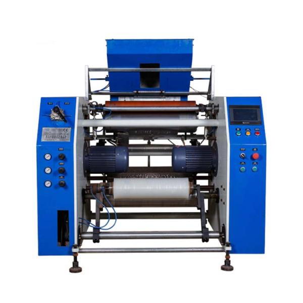 Fully Automatic Pre Stretch Wrap Film Rewinder Machine