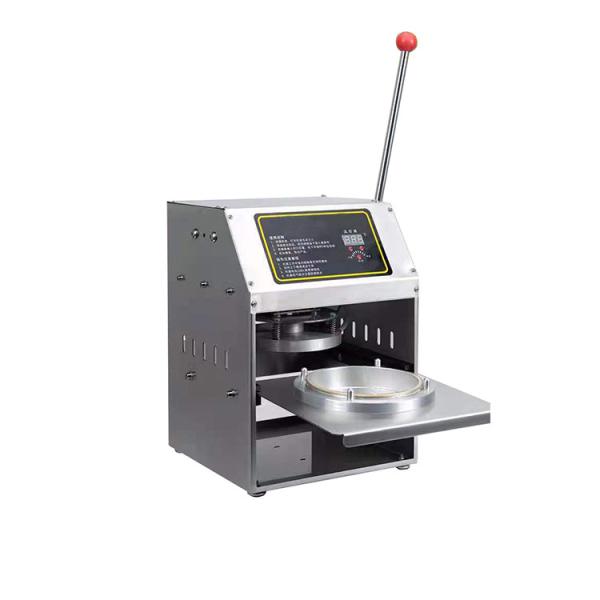 Machine de scellage de conteneurs en aluminium rond
