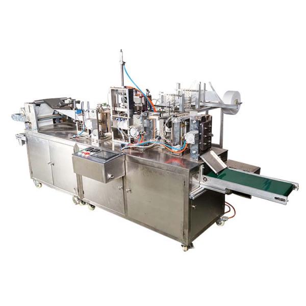 Machine d'emballage de lingettes humides